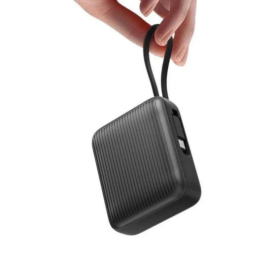 Energea Integra Mini 35, 10000Mah Powerbank With Built In Usb-C Cable Pd35W  - Gun